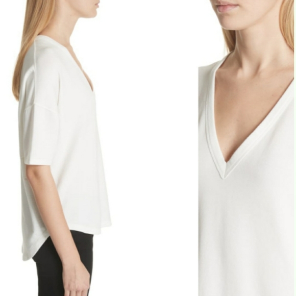 RAG AND BONE White Phoenix Tee - Picture 9 of 11